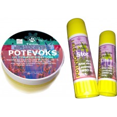 NYHET! Trine® Potevoks Ultimate Edition (salve og stifter) med Aloe vera, Lavendel, 2% DMSO og PVA