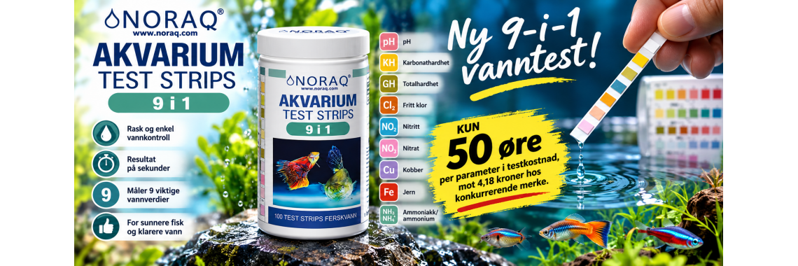 Nyhet! 9-i-1 vanntest