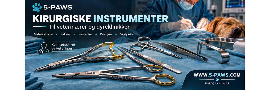 Kirurgiutstyr for veterinærer