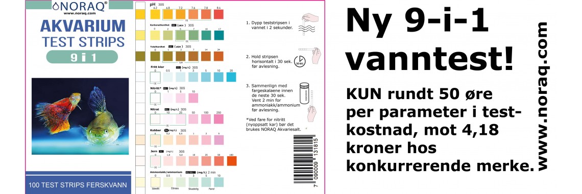 Nyhet! 9-i-1 vanntest