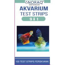 KOMMER HØSTEN 2025: NORAQ Vanntest strips 9-i-1 (100 strips per pakke!)